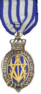 37: Albert Medal in Gold (sea)